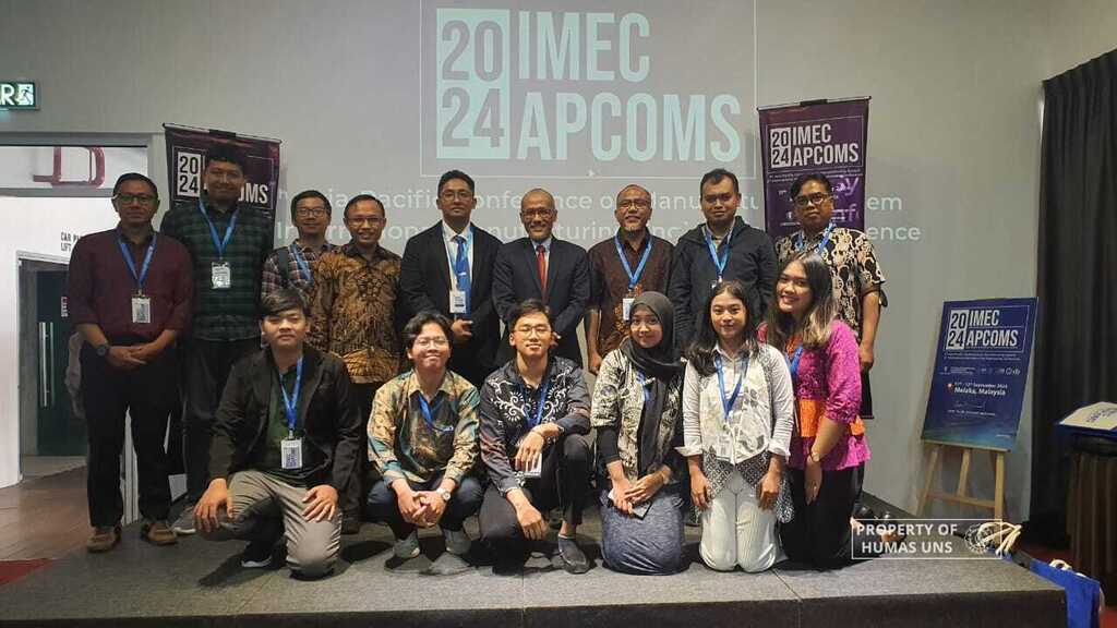 CRiMS Teknik Industri UNS Mengikuti International Conference di Melaka, Malaysia